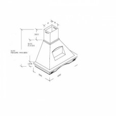 Hota rustica Studio Casa OLIMPIA 60cm